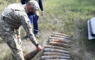 На Луганщине СБУ обнаружила тайник со снарядами