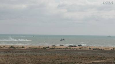 Корабли ВМС Ирана в ходе учений «прикрыли» российских морских пехотинцев