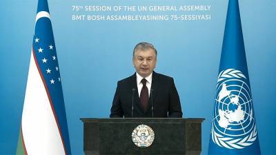 Мирзиеев рассказал в ООН о коронавирусе и решении проблем в Узбекистане