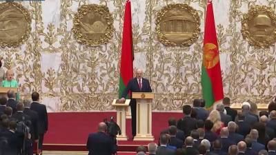 В Минске состоялась инаугурация Александра Лукашенко, которую заранее не анонсировали
