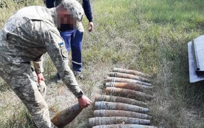 В Луганской области СБУ обнаружила тайник со снарядами