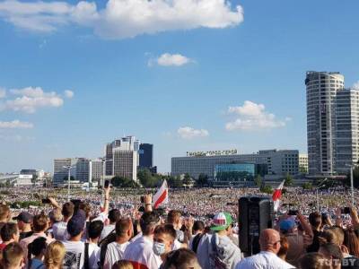 В Минске жестко разогнали протестующих против Лукашенко
