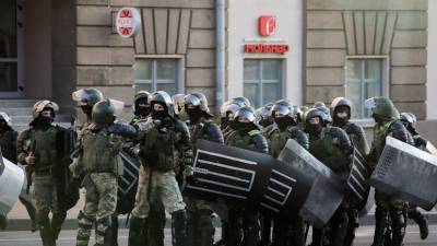 В Минске на акции протеста задержано более десяти человек