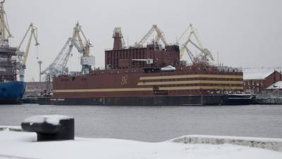 "Росатом" намерен построить в Петербурге новые плавучие АЭС