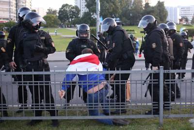 В Минске задержали десятки противников инаугурации Лукашенко