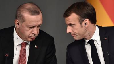 Глава Турции призвал Макрона «выровнять» политику в Средиземноморье