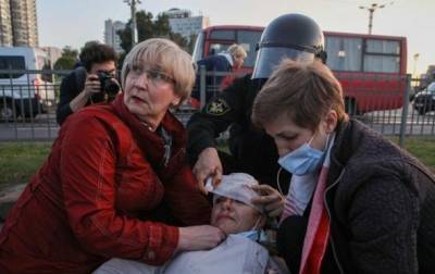 В Беларуси вновь начались акции протеста, силовики применили водомет
