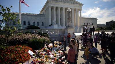 В Верховном суде США прощаются с Рут Бейдер Гинзбург