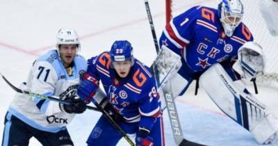 СКА проиграл "Сибири" самым молодым составом в истории КХЛ
