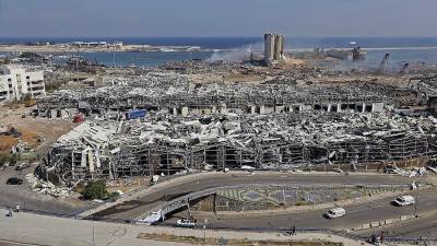 Ливан запросил спутниковые снимки момента взрыва в порту Бейрута