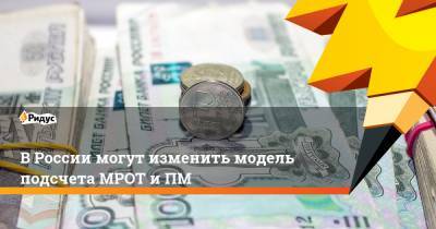 В России могут изменить модель подсчета МРОТ и ПМ