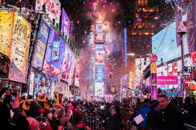 Празднование Нового года на Таймс-сквер пройдет в виртуальном режиме