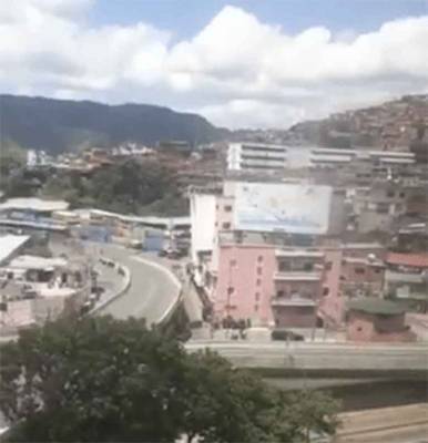 В столице Венесуэлы вспыхнули ожесточенные столкновения
