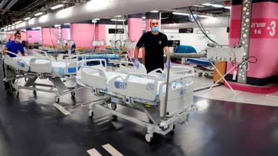 В Хайфе открыли подземный госпиталь для больных коронавирусом