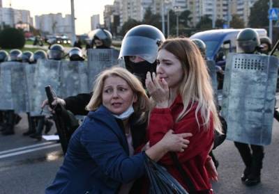Власти Минска сообщили о десяти задержанных на стихийной акции протеста