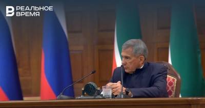 Началась трансляция обращения Минниханова с посланием Госсовету Татарстана