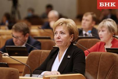 Бывший спикер Госсовета Коми стала руководителем парламентского комитета