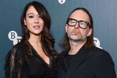 Лидер группы Radiohead Том Йорк женился на актрисе Даяне Рончионе