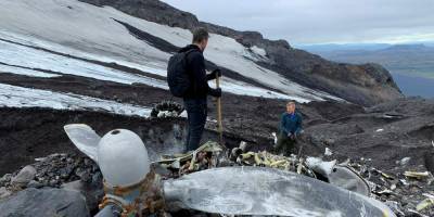 В Исландии на тающем леднике заметили бомбардировщик Второй мировой