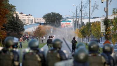 МВД Белоруссии сообщило о 364 задержанных на акциях 23 сентября