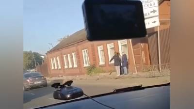 Появилось видео с места массового ДТП в Смоленске