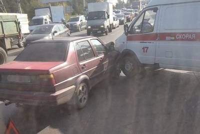 В Иванове произошло ДТП с участием кареты скорой помощи