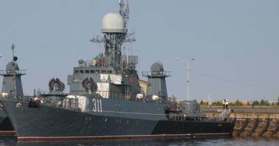 Боевой корабль РФ покинул Данию после инцидента с гражданским судном
