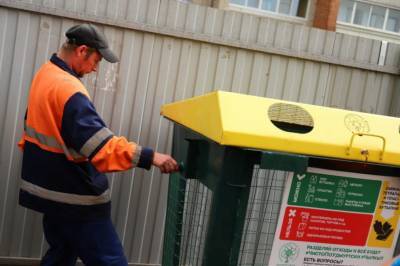 45 новых контейнеров для раздельного сбора мусора установили в Глазове