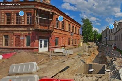 Ливневку в центре Пскова приведут в порядок после окончания археологических работ