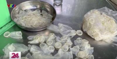 Во Вьетнаме продавали «восстановленные» презервативы