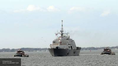 Корабль ВМС США USNS Bruce Heezen вошел в акваторию Балтийского моря