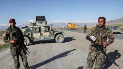 В Афганистане при крушении вертолёта погибли два человека