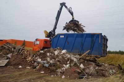 Около 1 500 кубометров мусора вывезли со свалок в Приокском районе