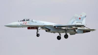 Су-27 поднимался в воздух из-за бомбардировщика ВВС США у границ РФ
