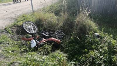 Мотоциклист пострадал в ДТП в Тверской области