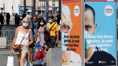 Во Франции за сутки выявлено более 16 тысяч случаев коронавируса