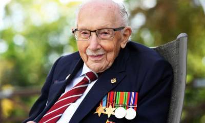 О 100-летнем ветеране Томе Муре, который собрал миллионы для британских медиков, снимут фильм