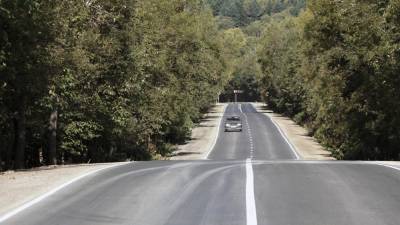 На Сахалине завершили ремонт дороги до Санаторного