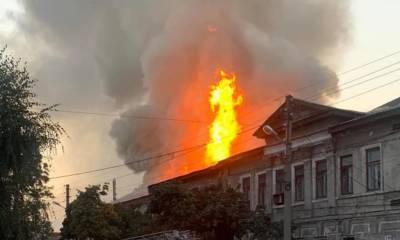 В Харькове пожар в жилом доме унес жизни двух людей