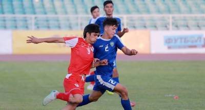 Юношеская сборная Таджикистана (U-16) провела второй товарищеский матч со сверстниками из Узбекистана