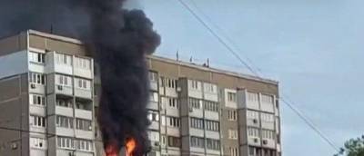 Огонь охватил многоэтажку в Киеве, идет массовая эвакуация людей: кадры ЧП
