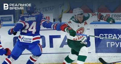 «Ак Барс» на выезде сыграет против питерского СКА в матче КХЛ