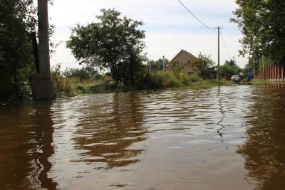 Уровень реки Амур превысил опасную отметку