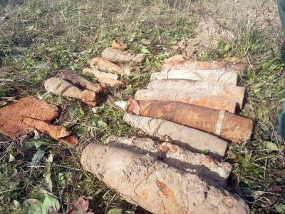 Более 30 снарядов времен ВОВ нашли в Смоленской области