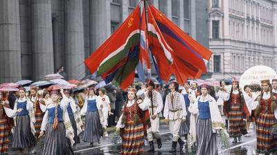 Больше всего латышей проживало именно в советской Латвии