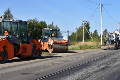 Костромские власти требуют от подрядчиков ускорить ремонт дорог
