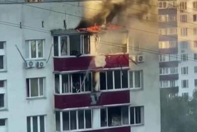 В Ростове при пожаре в многоэтажном доме пострадала 80-летняя женщина