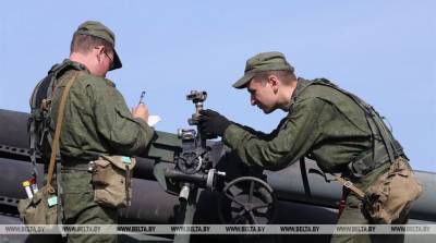 ФОТОФАКТ: Плановые учения ракетных войск и артиллерии проходят под Осиповичами