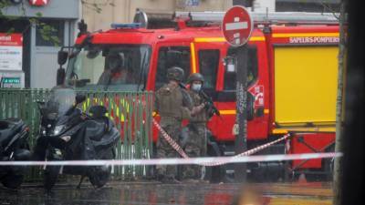 Подозреваемый в нападении на прохожих у бывшего здания редакции Charlie Hebdо задержан
