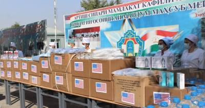 Посольство США предоставило средства защиты Национальной гвардии Таджикистана